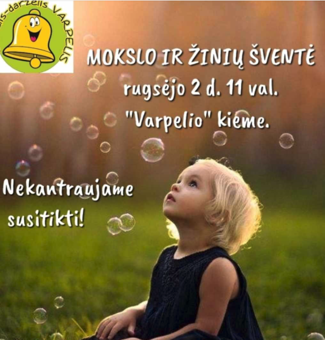 Kviečiame į Mokslo ir žinių šventę